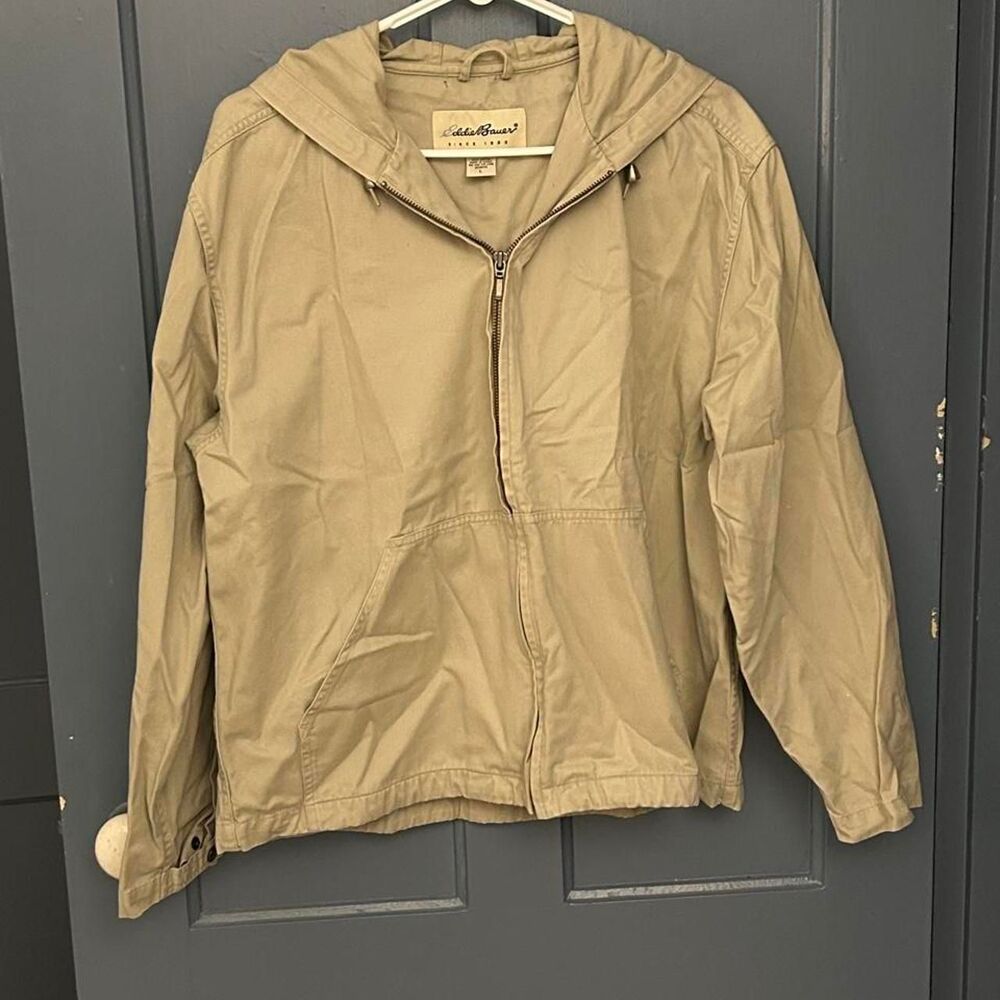 Eddie-bauer Women's Khaki and Tan Jacket